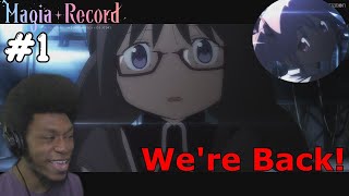 Magia Record Season 2 Episode 1 REACTION  HOMURA [upl. by Anomer]