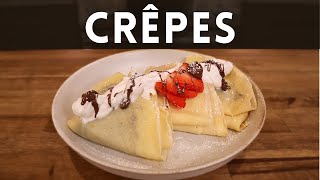 How To Make Perfectly Light And Delicate Crepes [upl. by Sacci]