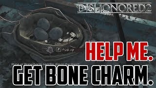 Dishonored 2  How to Get Black Bone Charm Addermire Institute Mission 3 [upl. by Irual]