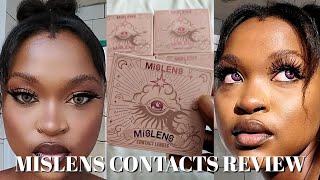 MISLENS CONTACTS REVIEW  couldnt believe my eyes 👀 🔥 [upl. by Llenahc715]