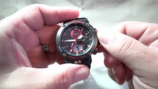 Casio GShock Limited Edition Gravity Master GWRB1000X1ACR Review  GShock Connected App [upl. by Aneeh]