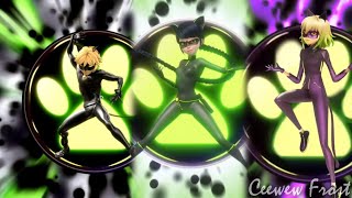 Cat Holders Across Timeline Trio Transformation FANMADE SCENE [upl. by Fish466]