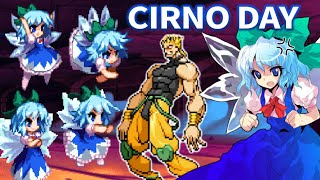 Cirno Spritemod in JoJo HFTF Cirno Day 2022 [upl. by Yrffoeg]