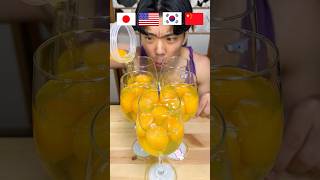 Raw egg purplegorilla mukbang [upl. by Llennor]