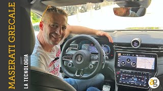 La TECNOLOGIA di MASERATI GRECALE con ALEXA [upl. by Naugan737]