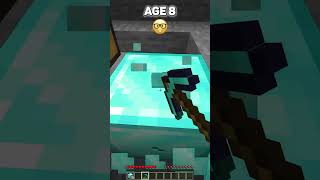 Helping Friend to Escape Traps at different Ages meme shorts minecraft [upl. by Enelyw]