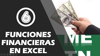 Funciones Financieras en Excel  Función TASA y VF  Capítulo 6 [upl. by Zilber]