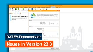 Neues in Version 233  DATEVDatenservice [upl. by Demeyer954]