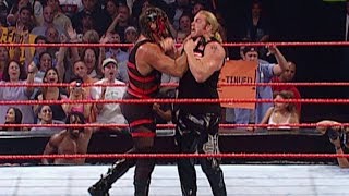 Kane returns to terrorize The UnAmericans Raw August 26 2002 [upl. by Maclean813]