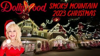 Dollywood Smoky Mountain Christmas 2023 Opening Day  Pigeon Forge TN [upl. by Celio]