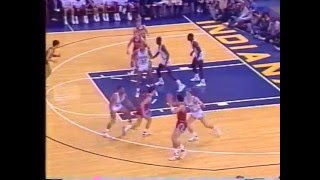 1988 IHSAA State Semifinal 1 Muncie Central 60 Bedford North Lawrence 53 [upl. by Dorise745]