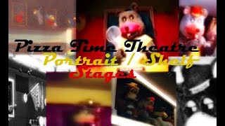 Every Known Chuck E Cheeses Pizza Time Theatre Portrait  Shelf Stage Installed [upl. by Delly]