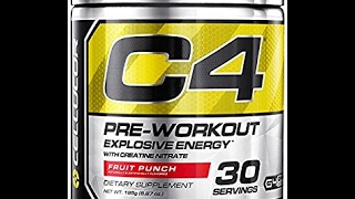 TEST pré workout C4 CELLUCOR [upl. by Guyer]