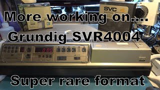 More on the Superrare Grundig SVR4004 A format of only one model [upl. by Enyaw26]