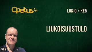 Liukoisuustulo [upl. by Ankney]