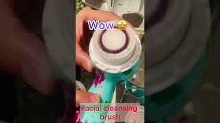 Soniclear petite facial cleansing brushviral video shorts skincare facial brush facialscleanser [upl. by Lahey]