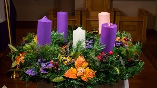 Advent Wreath Instructional [upl. by Ecydnarb]