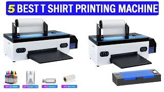 New Best DTF Printers  Top 5 Best T shirt Printing Machine 2024 [upl. by Leahcimnaes]