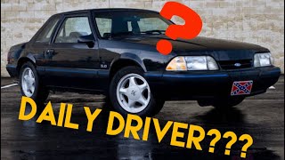 Can you Daily Drive a Foxbody Mustang The truth revealed personal story of DD foxbodys [upl. by Ezzo520]