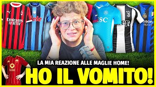 HO IL VOMITOOOO La mia REAZIONE alle DIVISE HOME della SERIE A 202425 [upl. by Beatriz]