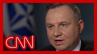 We accepted everyone Were still taking people  Polish President Duda on helping refugees [upl. by Nachison807]