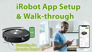 Need Help Setting Up Your iRobot App Full HowTo Walkthrough Featuring J7 Roomba Combo [upl. by Aitropal206]