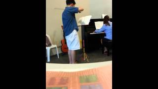 20122015 ABRSM Violin Grade 5 Exam Piece B2 Pastorale Op 23 No 1 [upl. by Gaskin]