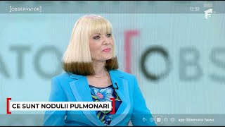 Oameni Fericiți Medici Buni Dr Gabriela Marina despre nodulii pulmonari [upl. by Mcclure717]