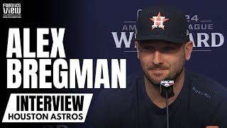 Alex Bregman Discusses Future With Houston Astros amp Houston Astros vs Detroit Tigers WC Series [upl. by Annoya]