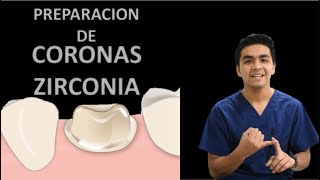 TUTORIAL ¿Como preparar una corona de zirconia quotLibre de Metalquot Paso a Paso I OdontoDummies [upl. by Jasper705]