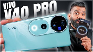 vivo V40 Pro Unboxing amp First Look  The Perfect Portrait Camera Smartphone Ft Zeiss Lens🔥🔥🔥 [upl. by Ajssatan]