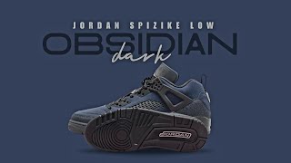 DARK OBSIDIAN 2024 Jordan Spizike Low INFORMATION  DETAILED LOOK [upl. by Mauer]