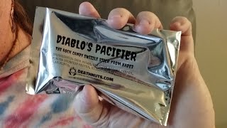 Diablos Pacifier Challenge from Blazing Foods [upl. by Locke]