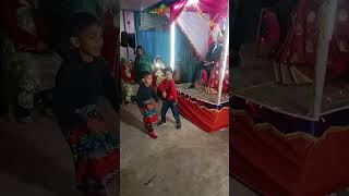 longi dancefunni videohasiবিয়ে বাড়িতে বাচ্চাদের নিয়ে মজাbowbazar [upl. by Hummel]