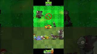 Pvz vs pvz 2  Cactus Gloom Vine Plant Team  Cob Cannon Plant Vs Gargantuar zombie Team shorts [upl. by Nile]