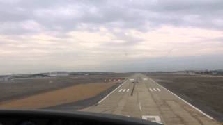 Landing at Nîmes Garons with a DA42 [upl. by Rose]