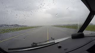 Light Rain Landing 32L KLIA [upl. by Anidan]