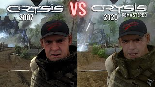 Crysis vs Crysis Remastered  Graphics and Physics Comparison ★ 4K [upl. by Marshall]