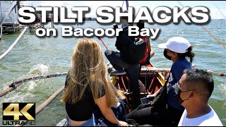 The STILT SHACKS  Philippines Boat Tour  Cavite City 4K [upl. by Gayle]