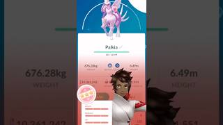 💯100 IV Origin Palkia CAUGHT In Pokemon Go💯 shorts pokemon [upl. by Lemart]