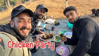 Kashur boi Aur Idrees Mir Key Sath Chicken Party  Wanitalks [upl. by Cheryl576]