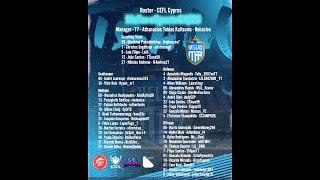 CEFL MD4 Hellas vs Panserraikos [upl. by Platt]