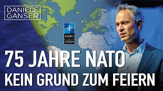 Dr Daniele Ganser 75 Jahre NATO  kein Grund zum Feiern [upl. by Drofnas]