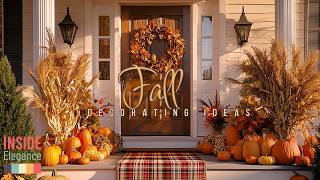 Fall Decorating Ideas Transform Your Home with Cozy Autumn Vibes [upl. by Akerdal]