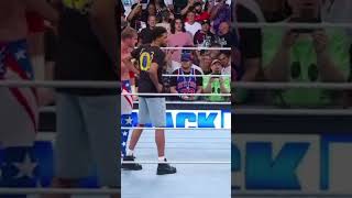 Jalen Brunson vs Tyrese Haliburton not only on the hardcourt but in WWE SmackDown 💪 shorts [upl. by Arehahs]