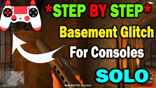 SOLO STEP BY STEP Basement Glitch For Xbox and Ps  Consoles  in Cayo Perico Heist GTA Online [upl. by Birecree]