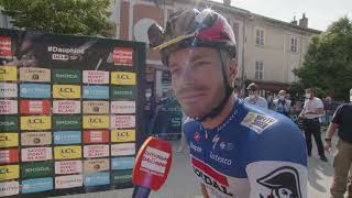 Florian Sénéchal  Interview au départ  Etape 8  Critérium du Dauphiné 2023 [upl. by Jaime]