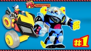 DISNEY GADGET DEL TOPOLINO PK TRANSFORMER DI PAPERINIK PARTE 1 RECENSIONE ita [upl. by William]