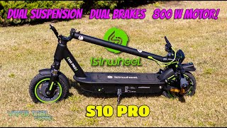 isinwheel S10 PRO Electric Scooter  FASTEST  Most Comfortable In Class [upl. by Golda10]