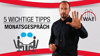 Die 5 wichtigsten Tipps zum Monatsgespräch zwischen Arbeitgeber und Betriebsrat  Betriebsrat Video [upl. by Ennaisoj]